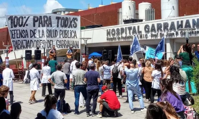 Hospital Garrahan - El Gobierno dictó la conciliación obligatoria en el conflicto salarial